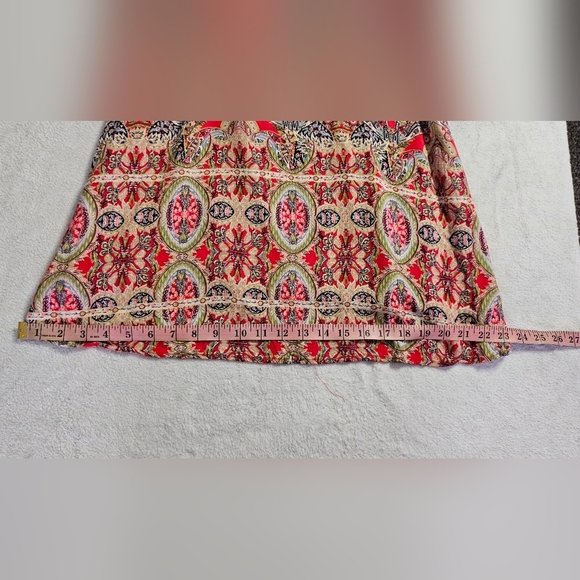 Lulus Design Major Red Print Swing Dress - Picture 9 of 10